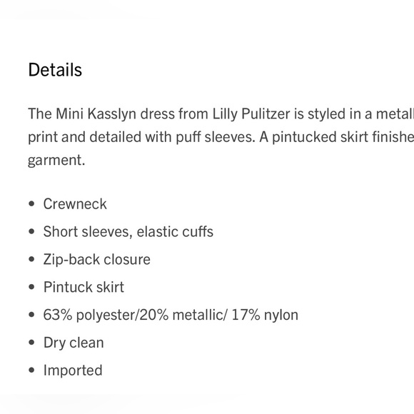Lilly Pulitzer Mini Kasslyn Dress - Picture 5 of 12